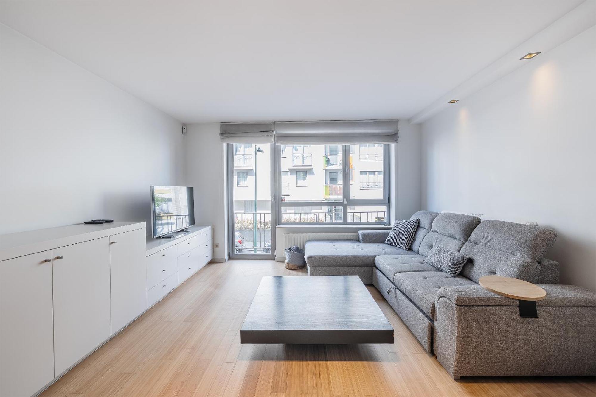 Appartement Spacieux Et Confortable - 2 Chambres - 4P - Garage Bruxelles Eksteriør billede